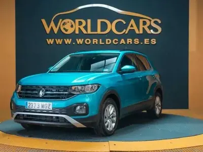 Usado VW T-Cross Advance 110 CV (80 kW) 2023 Azul SUV