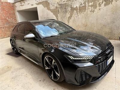 Negro Usado 2021 Audi RS6 Familiar | 97.500 € (Precio justo)