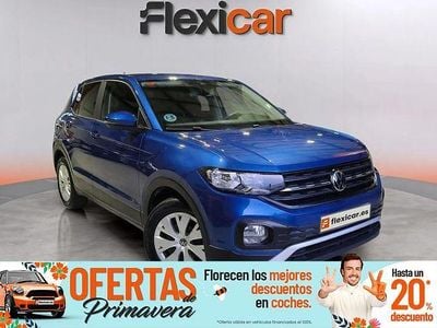 Usado VW T-Cross Advance 95 CV (69 kW) 2021 Azul SUV