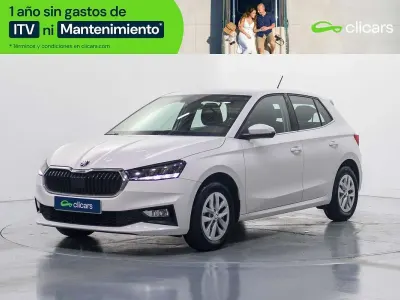 Usado Skoda Fabia Ambition 95 CV (69 kW) 2023 Blanco Utilitario