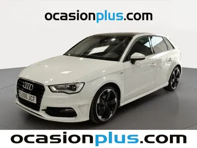 Usado Audi A3 Sportback S-Line 150 CV (110 kW) 2015 Blanco Utilitario