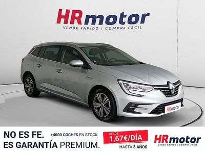 Usado Renault Mégane GrandTour Zen 140 CV (102 kW) 2022 Gris / plata Familiar