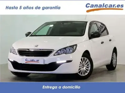 Usado Peugeot 308 Access 99 CV (72 kW) 2017 Blanco Utilitario