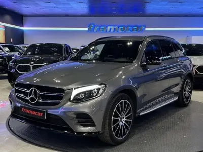 Usado Mercedes GLC250 204 CV (150 kW) 2017 Gris SUV