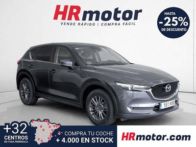 Usado Mazda CX-5 150 CV (110 kW) 2018 Gris SUV
