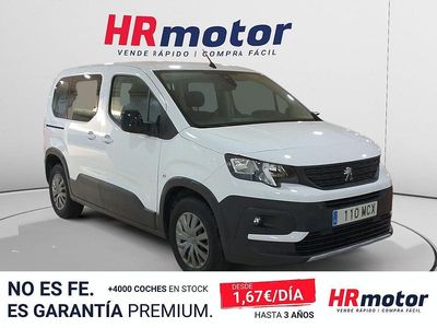 Usado Peugeot Rifter Active 102 CV (75 kW) 2022 Blanco Monovolumen