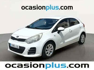 Usado Kia Rio 84 CV (61 kW) 2015 Blanco Utilitario