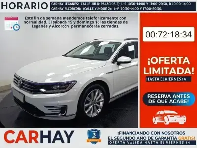 Usado VW Passat GTE 220 CV (161 kW) 2018 Blanco Familiar