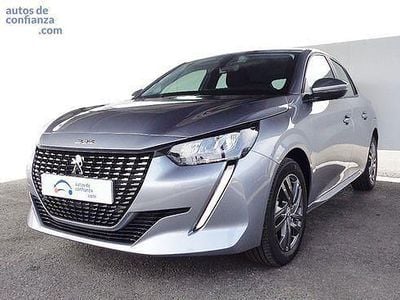 Usado Peugeot 208 Active 75 CV (55 kW) 2021 Gris Utilitario