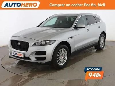 Usado Jaguar F-Pace Portfolio 180 CV (132 kW) 2016 Gris SUV