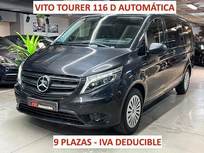 Usado Mercedes V220 Avantgarde 163 CV (119 kW) 2021 Negro Monovolumen