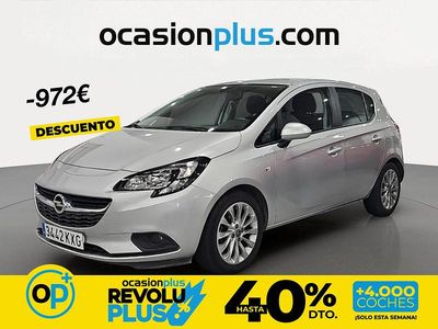 Usado Opel Corsa Selective 90 CV (66 kW) 2019 Gris Utilitario