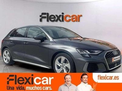 Usado Audi A3 Sportback S-Line 150 CV (110 kW) 2020 Gris Utilitario