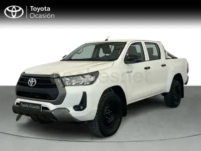 Usado Toyota HiLux 150 CV (110 kW) 2024 Blanco Pickup/Camioneta