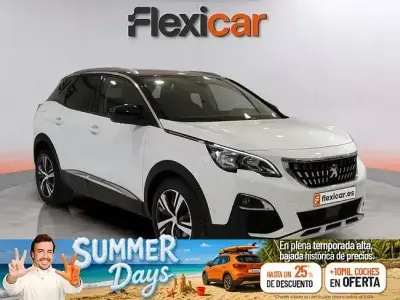 Usado Peugeot 3008 Allure 120 CV (88 kW) 2017 Blanco SUV