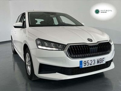 Usado Skoda Fabia Ambition 95 CV (69 kW) 2022 Blanco Utilitario
