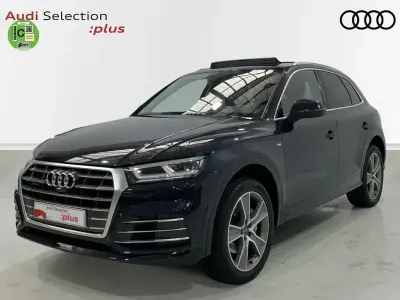 Usado Audi Q5 S-Line 190 CV (139 kW) 2017 Azul SUV
