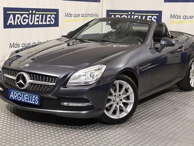 Gris / plata Usado 2012 Mercedes SLK200 Descapotable | 20.990 € (Precio justo)