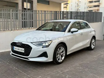 Usado Audi A3 Advanced Plus 116 CV (85 kW) 2024 Blanco Berlina