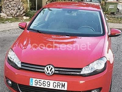 Usado VW Golf VI Sport 105 CV (77 kW) 2009 Rojo Utilitario