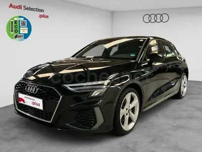 Usado Audi A3 S-Line 150 CV (110 kW) 2024 Negro Berlina