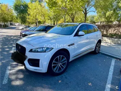 Usado Jaguar F-Pace R-Sport 180 CV (132 kW) 2017 Blanco SUV