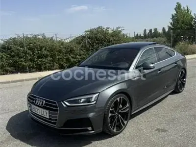 Usado Audi A5 Sportback Sport 272 CV (200 kW) 2017 Gris / plata Utilitario
