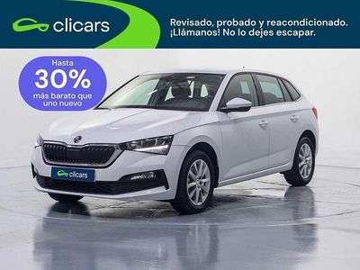 Usado Skoda Scala Ambition 110 HP (80 kW) 2021 Branco Citadino
