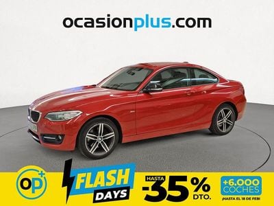 Usado BMW 220 190 CV (139 kW) 2015 Rojo Coupe