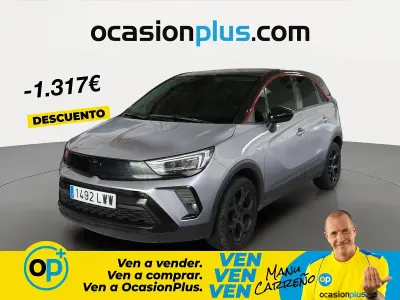 Usado Opel Crossland GS Line 130 CV (95 kW) 2022 Gris SUV