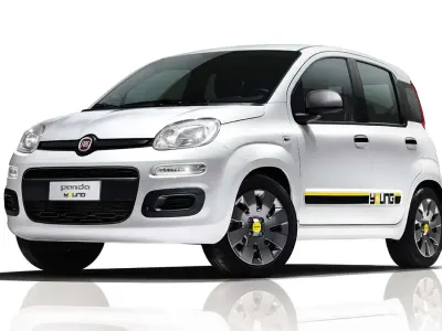 Usado Fiat Panda Lounge 69 CV (50 kW) 2014 Azul Utilitario