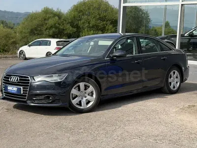 Usado Audi A6 218 CV (160 kW) 2017 Gris / plata Berlina