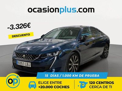 Usado Peugeot 508 GT-line 130 CV (95 kW) 2019 Azul Berlina