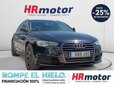 Usado Audi A6 272 CV (200 kW) 2017 Negro Familiar
