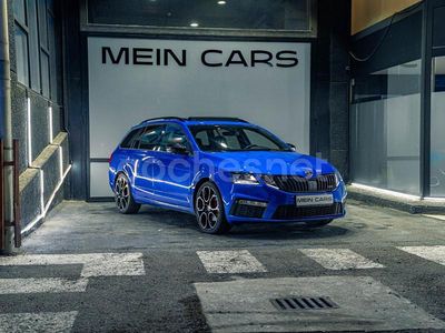Usado Skoda Octavia RS 184 CV (135 kW) 2019 Azul Familiar