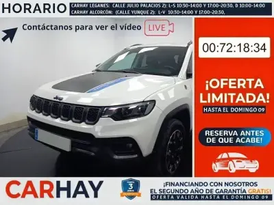 Usado Jeep Compass Trailhawk 241 CV (177 kW) 2022 Blanco SUV