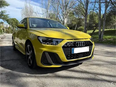 Usado Audi A1 Sportback S-Line 95 CV (69 kW) 2022 Amarillo Utilitario