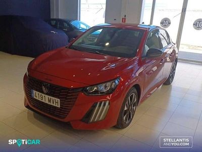 Usado Peugeot 208 Allure 102 CV (75 kW) 2024 Rojo Utilitario