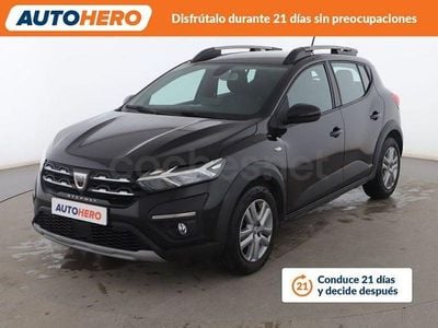 Usado Dacia Sandero Comfort 91 CV (66 kW) 2022 Negro Berlina