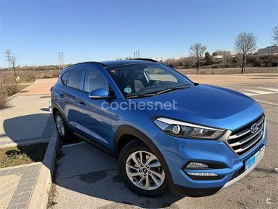 Usado Hyundai Tucson 115 CV (84 kW) 2017 Azul SUV