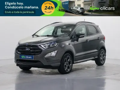 Usado Ford Ecosport ST-Line 140 CV (102 kW) 2020 Gris / plata SUV