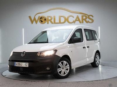 Usado VW Caddy 102 CV (75 kW) 2021 Blanco Monovolumen