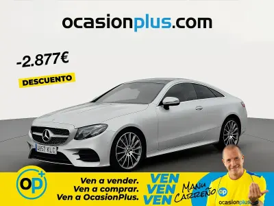 Käytetty Mercedes E220 194 HP (142 kW) 2018 Harmaa Coupe - kaksiovinen