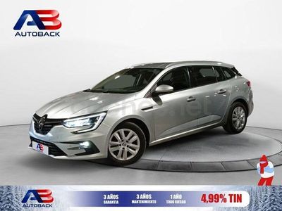 Usado Renault Mégane GrandTour Zen 115 CV (84 kW) 2022 Gris / plata Familiar