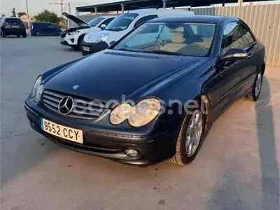 Usado Mercedes CLK200 Elegance 163 CV (119 kW) 2002 Azul Coupe