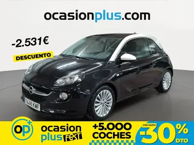 Usado Opel Adam Glam 100 CV (73 kW) 2018 Negro Utilitario