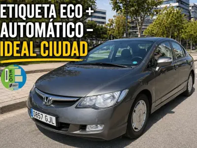 Usado Honda Civic 116 CV (85 kW) 2008 Gris Utilitario