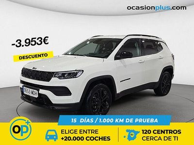 Usado Jeep Compass Night Eagle 130 CV (95 kW) 2023 Blanco SUV