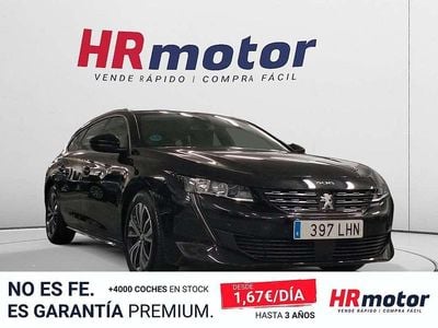 Usado Peugeot 508 Allure 132 CV (97 kW) 2020 Negro Familiar