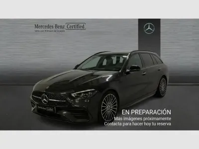 Usado Mercedes C220 200 CV (147 kW) 2022 Gris Familiar